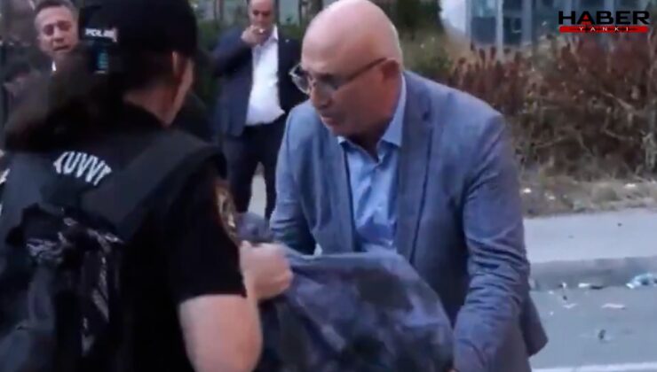 Ağır çantayı görünce devreye girdi: CHP'li Tanal’dan erkek polislere uyarı