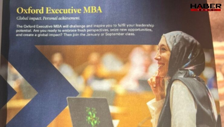 AKP'li vekil Rümeysa Kadak, Oxford'un yeni reklam yüzü oldu