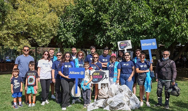 Allianz Türkiye Gönüllüleri Dünya Temizlik Günü’ne Katıldı