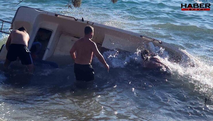 Bodrum’da fırtına kabusu: Kayıklar battı, feribot seferleri iptal edildi