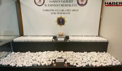 Bulaşık makinesinde 53 bin uyuşturucu hap ele geçirildi