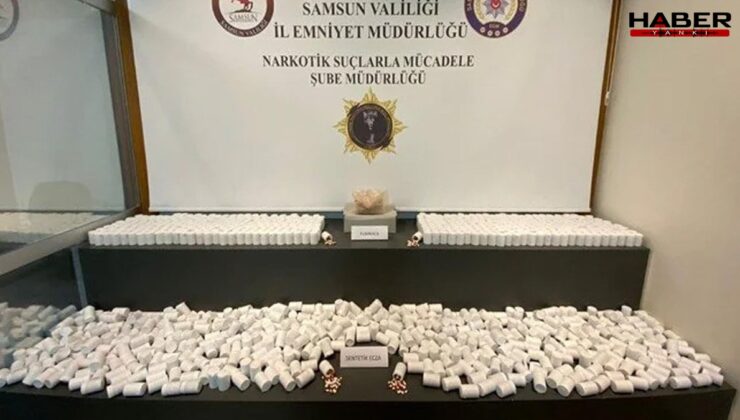 Bulaşık makinesinde 53 bin uyuşturucu hap ele geçirildi