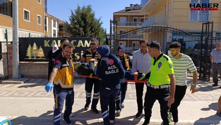 Bursa İnegöl’de hafif ticari araç otomobile çarptı: 4 yaralı