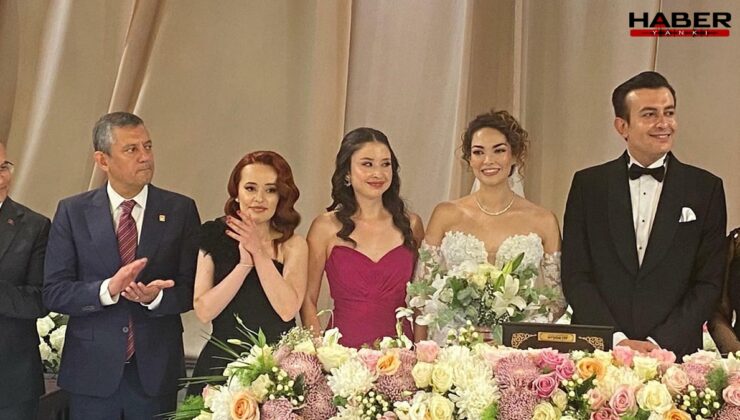 CHP lideri Özgür Özel, Gaziantep’te nikah törenine katıldı