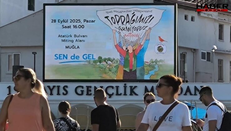 CHP Lideri Özgür Özel Muğla’da düzenlenecek 'Toprağımızı Vermiyoruz' mitingine katılacak