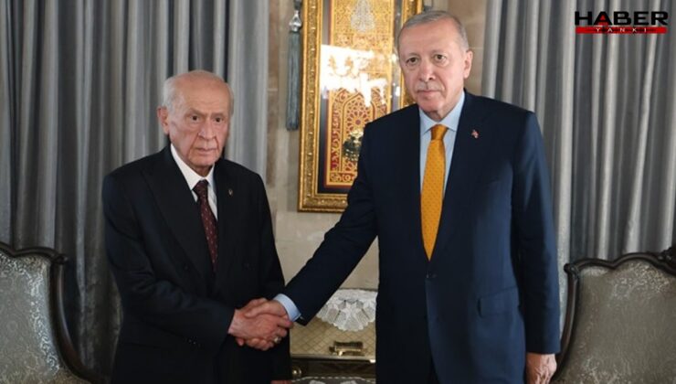 Erdoğan ile Bahçeli'den sürpriz görüşme!