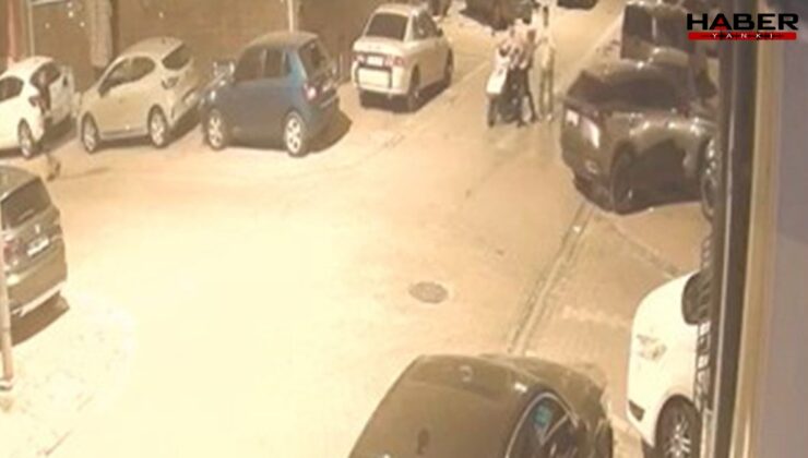 Esenyurt'ta biri gözcülük yaptı diğeri motosikleti böyle çaldı