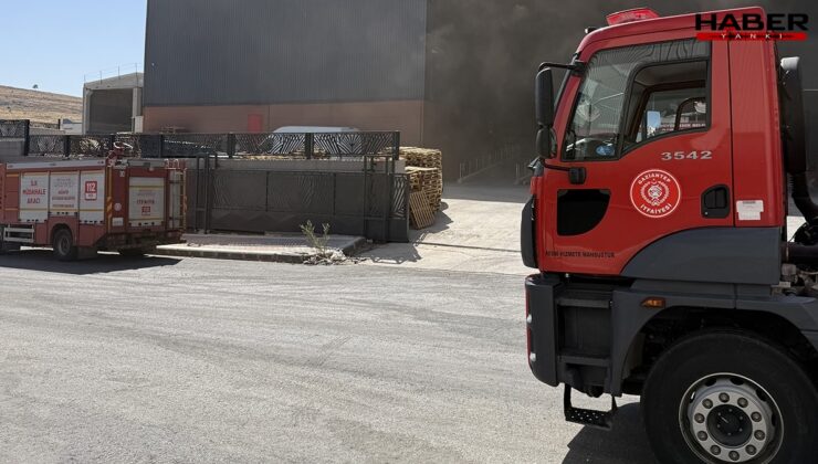 Gaziantep'te fabrikada yangın: 2 işçi yaralandı
