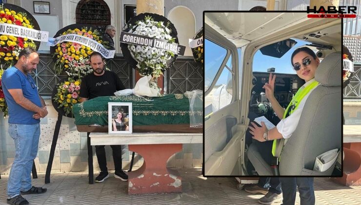 Hayali Pilotluktu, eğitim uçağında hayatını kaybetti: Berfu Hatipoğlu gözyaşlarıyla uğurlandı