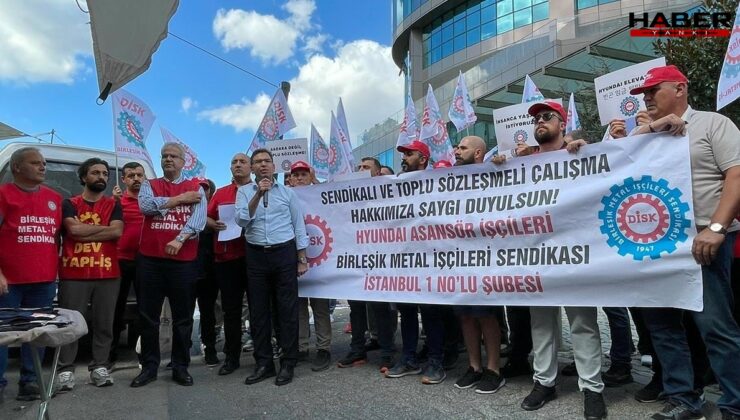 Hyundai Asansör işçilerinden sendikal hak talebi: “Üç yıldır sabrettik, artık söz işverende”
