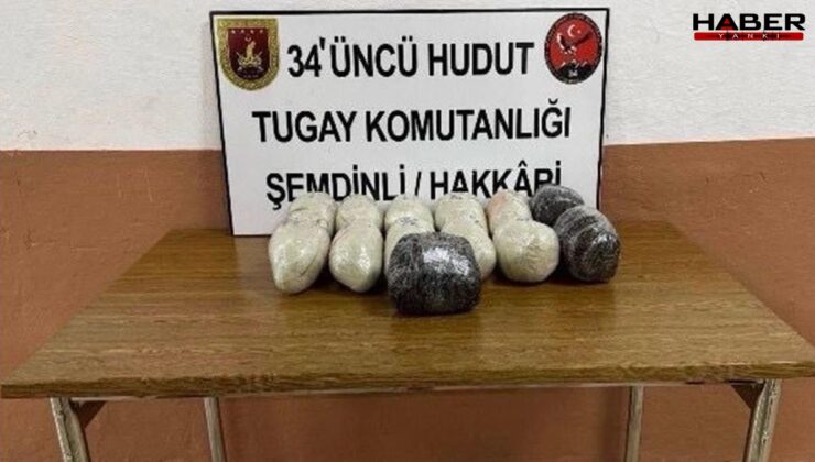 İran sınırında 14 kilo 342 gram uyuşturucu ele geçirildi