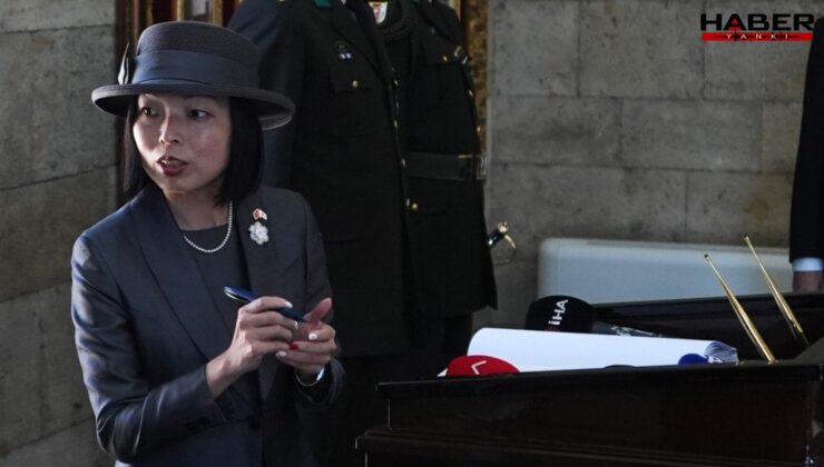 Japonya Prensesi'nin tırnağında Türkiye detayı