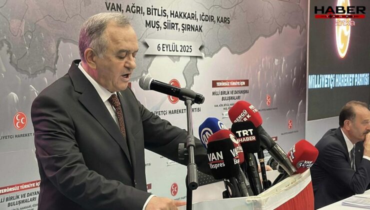MHP'den Van'da yeni süreç toplantısı
