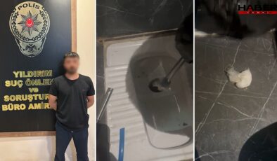 Polisten kaçtı kahvehanenin tuvaletinde yakalandı