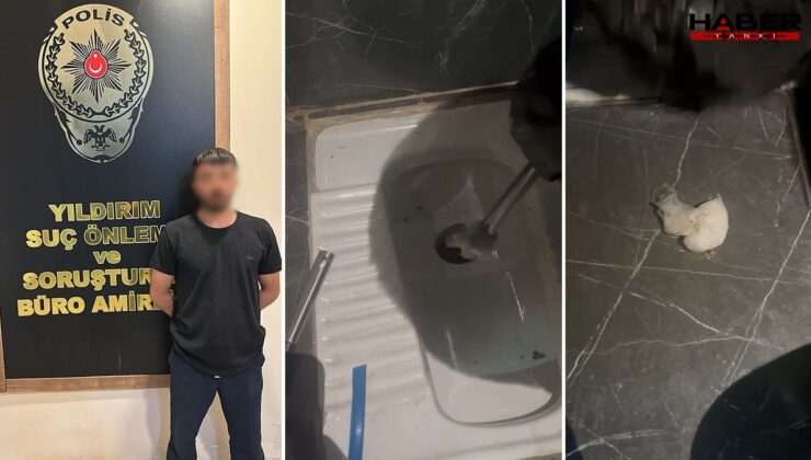 Polisten kaçtı kahvehanenin tuvaletinde yakalandı