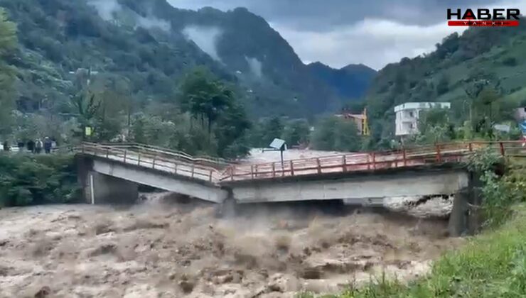 Rize ve Artvin’de selin izleri siliniyor