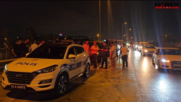 Sancaktepe’de 8 araç birbirine girdi