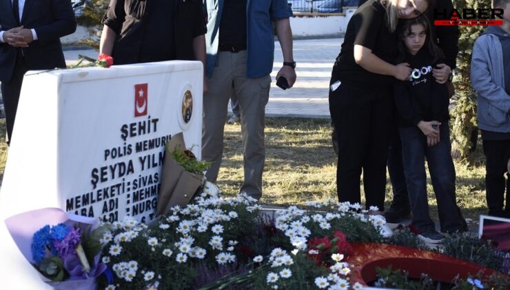 Şehit Polis memuru Şeyda Yılmaz, şehadetinin yıl dönümünde dualarla anıldı