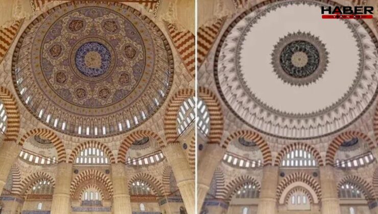 Selimiye Camii restorasyonu tartışma yarattı