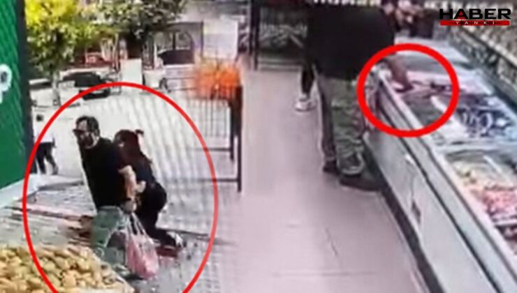 Sevgilisiyle el ele girdiği marketten 6 kilo kavurma çaldı