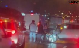 TEM Otoyolu’nda 17 araç birbirine karıştı