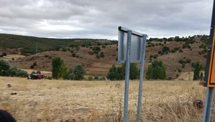 Tokat’ta motosiklet tarlaya devrildi: 1 ölü