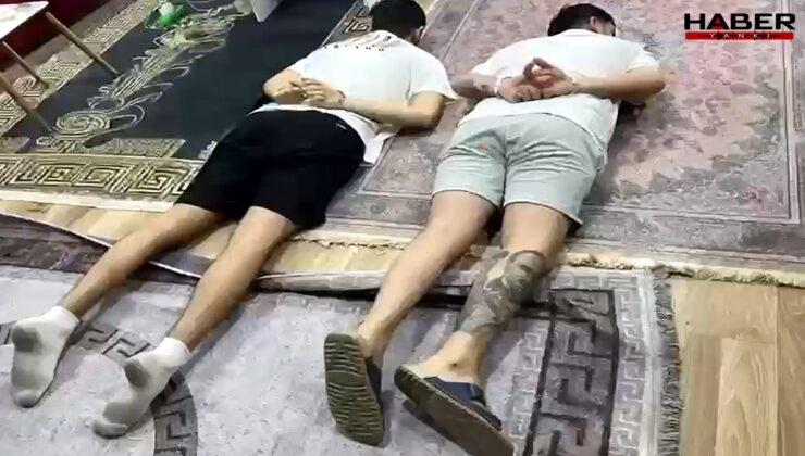 'Sevenler'e operasyon! Bağ evinde yakalandılar