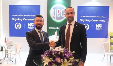 YEO ve Met-Gün Enerji’den 70 MW’lık rüzgar enerjisi santrali