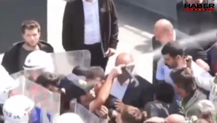 Yüzüne gaz sıkılan CHP'li vekil o anları paylaştı! Bakan Yerlikaya'ya sorular sordu