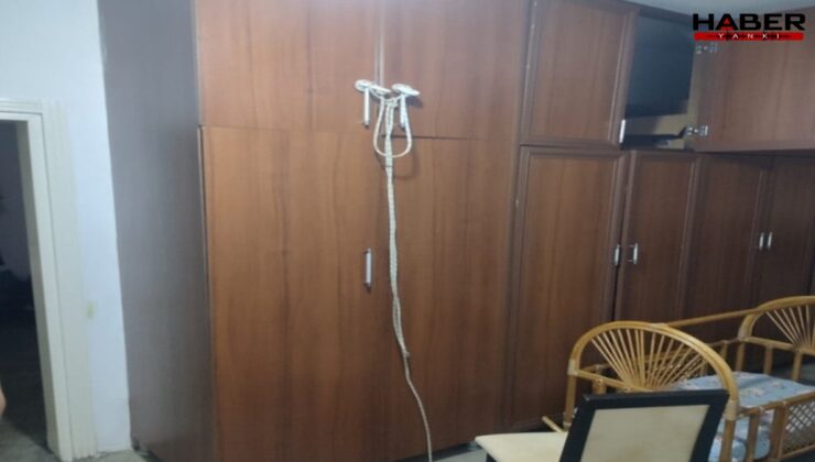 2 çocuk annesi Suriye uyruklu kadın dolaba asılı halde bulundu