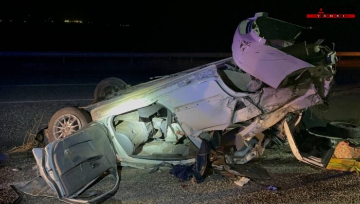 Adıyaman'da otomobil şarampole devrildi: 4 ağır yaralı