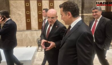 Ali Babacan ve Mehmet Şimşek'in resepsiyonda ne konuştuğu ortaya çıktı!