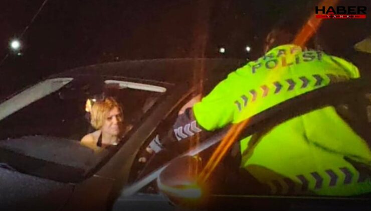Alkollü sürücünün "Valiyi arayacağım" diyerek tehdit ettiği polisten haber var