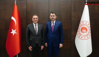 Bakan Kurum, İBB Başkan Vekili Nuri Aslan ile görüştü