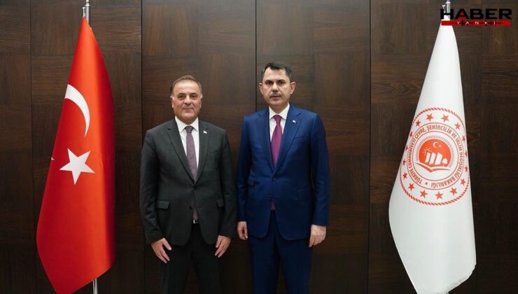 Bakan Kurum, İBB Başkan Vekili Nuri Aslan ile görüştü