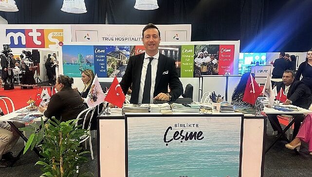 Çeşme, Uluslararası Antalya Turizm Fuarı’nda yoğun ilgi gördü