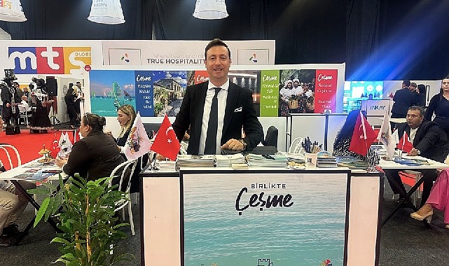 Çeşme, Uluslararası Antalya Turizm Fuarı’nda yoğun ilgi gördü