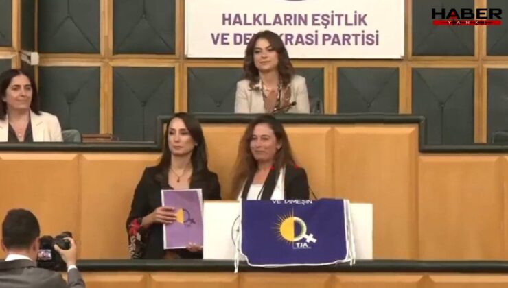 Cezaevinde 5 yıl yatan PKK'lı terörist Meclis kürsüsüne çıkartıldı
