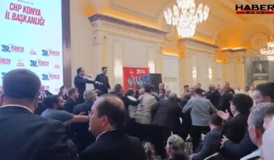 CHP Konya il kongresinde gerginlik