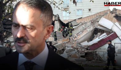 Çöken binanın önünde valiyi terleten çıkış: Apar topar konuşmayı bitirdi