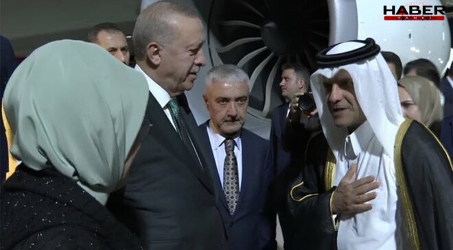 Cumhurbaşkanı Erdoğan, Doha'da