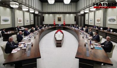Cumhurbaşkanlığı kabinesi toplandı..