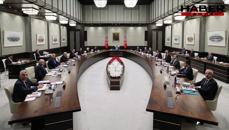 Cumhurbaşkanlığı kabinesi toplandı..