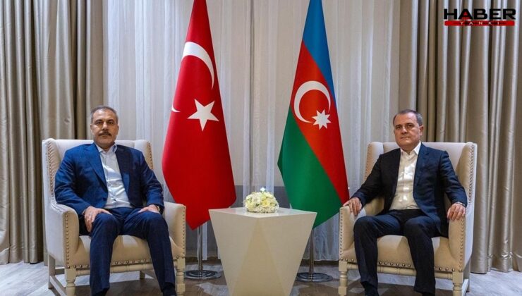 Dışişleri Bakanı Fidan, Azerbaycan Dışişleri Bakanı Bayramov ile bir araya geldi