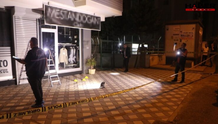 Erkek giyim mağazasına atılan EYP paniğe neden oldu