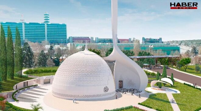 Faizden milyarlar kazanan TRT, devasa cami yaptırıyor