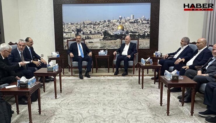Fidan ile Kalın'dan Hamas'a kritik ziyaret