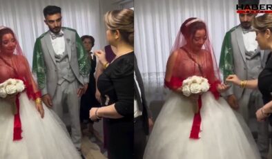 Gelinin annesinin sözleri damadı şoka uğrattı! Video sosyal medyada gündem oldu