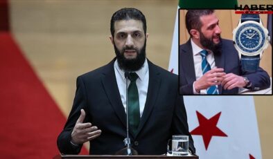 Halk yokluk Şara varlık içinde! Lüks saati gündem oldu