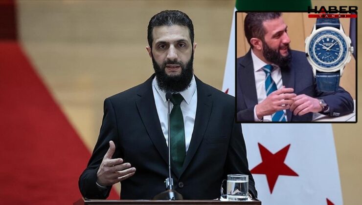 Halk yokluk Şara varlık içinde! Lüks saati gündem oldu